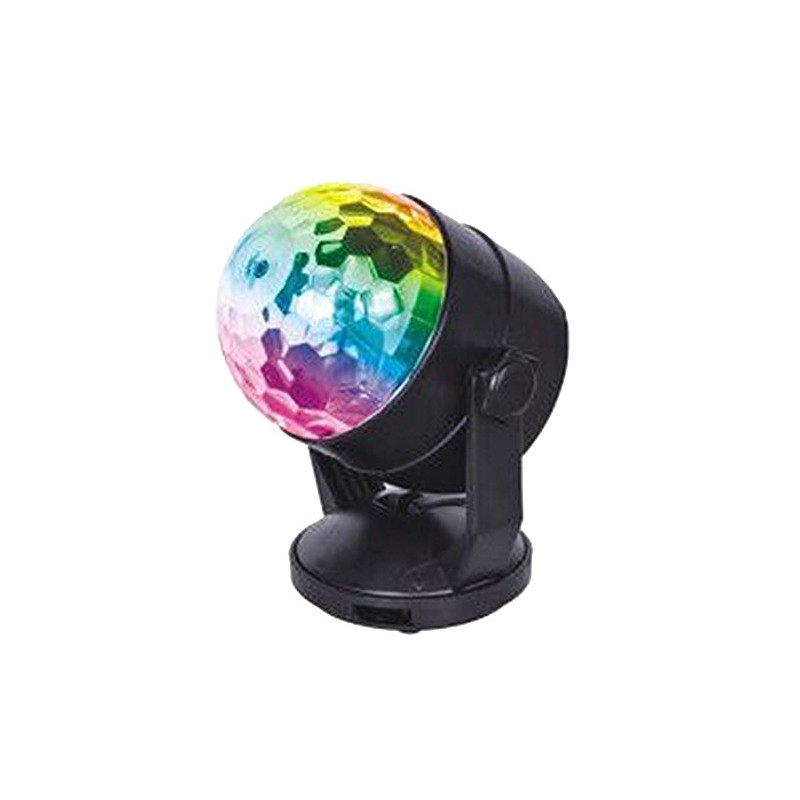 Party2Go Bluetooth Karaoke Microphone and Disco Ball Set (Black)