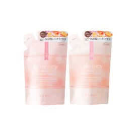 & Honey Melty Moisture Repair Shampoo & Treatment Refill Set "Honey Wave Care to Control Rigging & Scales)