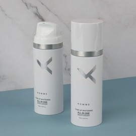 Bazzi Homme Tone Up Whitening All-in-One 120ml / 바찌 옴므 톤 업 화이트닝 올인원 120ml