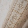 Sutuo Home Boho Curtain Semi-Blackout Crochet Hollow Lace Patchwork with