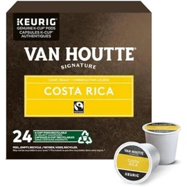 Van Houtte Costa Rica Light Roast K-Cups Coffee Pods, 24 Count For Keurig Coffee Makers