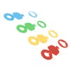 4Pcs Cute Cartoon Design Manual Can Opener Keychain, Multifunction Package