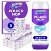Swiffer Power Mop Refill Pack, Floor Cleaner for Mopping Tile,