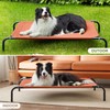 Love's cabin Elevated Cooling Dog Bed for Large Dogs, Portable
