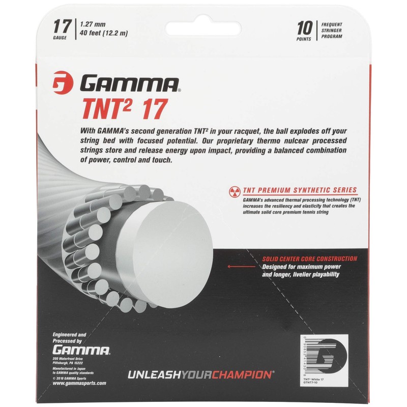 Gamma Tnt2 String Set - Off-White, 1.27 Mm