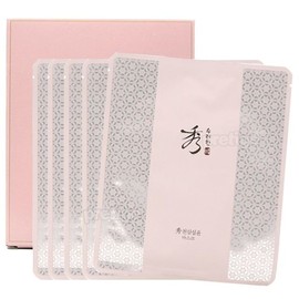 Suryeohan Cheonsamseolyun Mask Sheet Pack 30gx5sheets - Moisture Glow / 수려한 천삼설윤 마스크 시트팩 30gx5매-수분광채