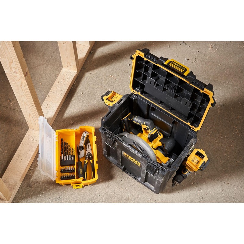 DEWALT TOUGHSYSTEM 2.0 Compact and Durable Deep Toolbox with Removable