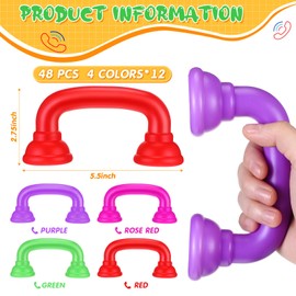 Shappy 48 Pcs Whisper Reading Phones Bulk for Classroom Dyslexia Auditory Feedback Whisper Manipulatives Phone for Preschool Children Accelerates Reading Fluency and Pronunciation Toy Tool Supplies