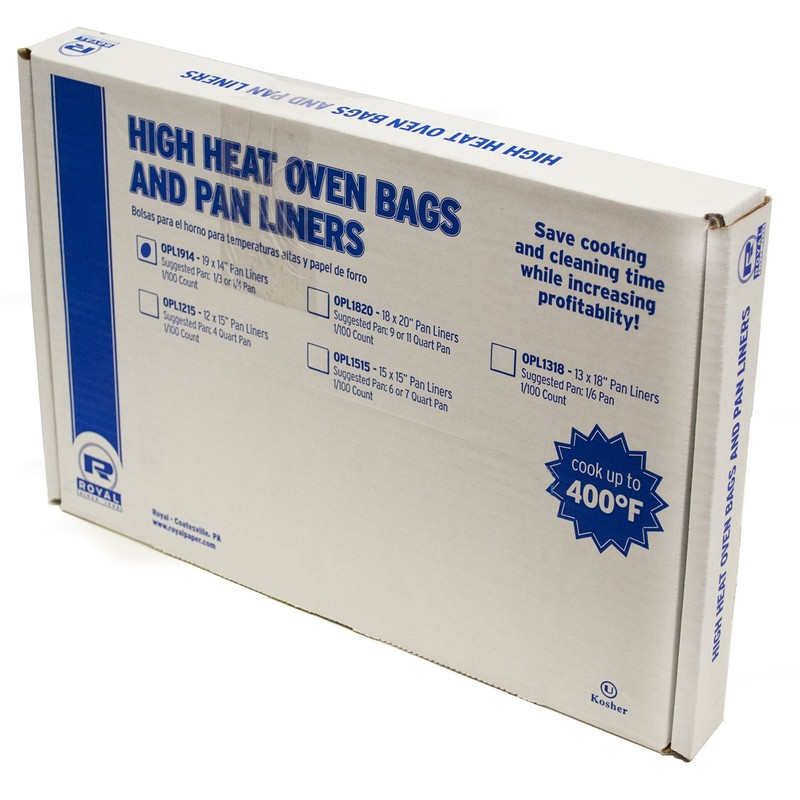 Royal 19" x 14" High Heat Oven Pan Liner, 19