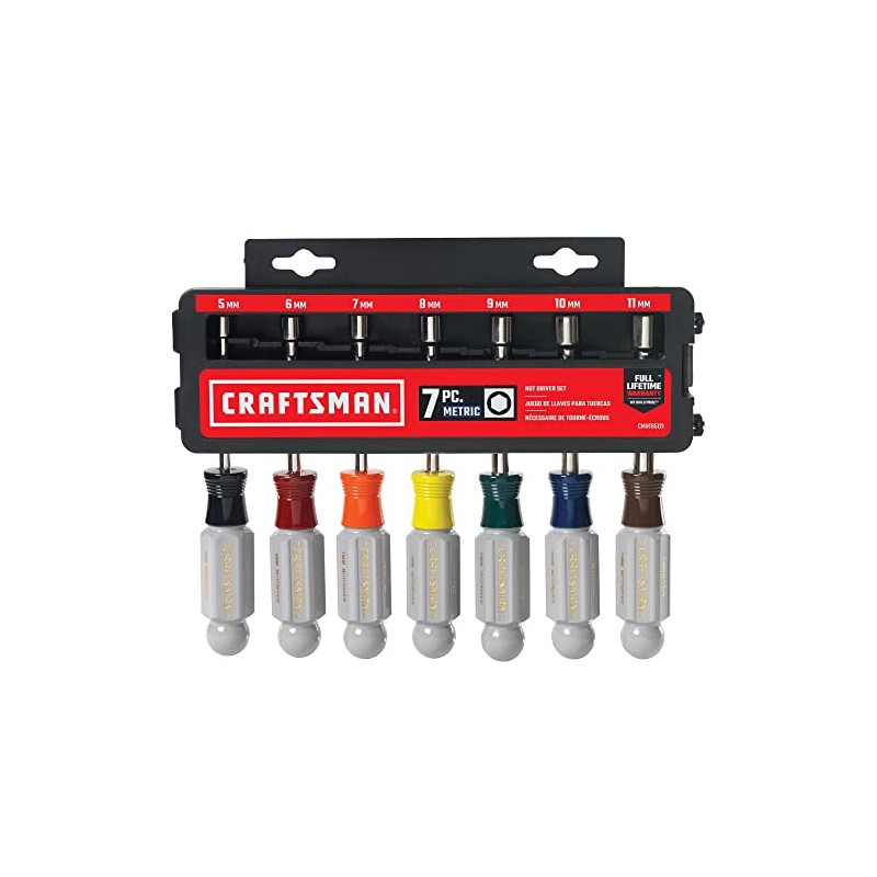 CRAFTSMAN CRAFTSMAN 7PC METRIC NUT DRIVR ST (CMHT65121)