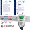 UL Listed Indicator Light 12mm 0.47" LED Lamp with 140mm