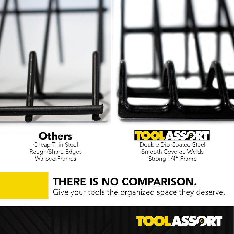 Plier Organizer Rack for Tool Box Storage, Holds Regular and