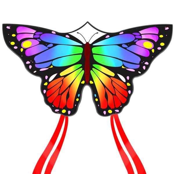 Kaiciuss Butterfly Kite for Kids & Adults Easy to Fly,