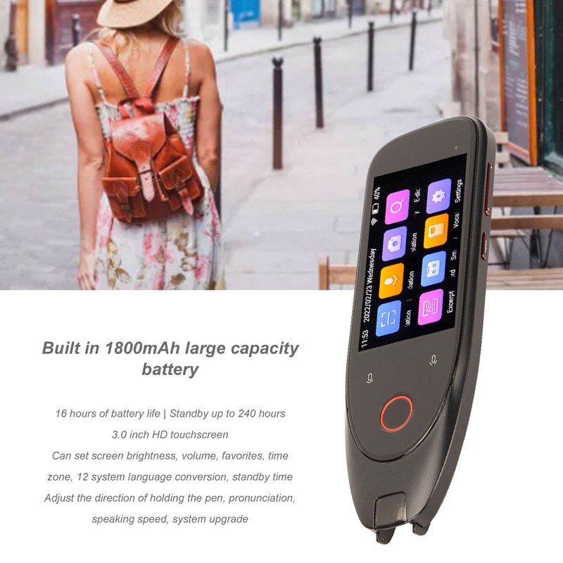 Translation Pen Touch Screen Portable Scanning 112 Language Reading Translator