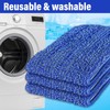 16.5 inch Mop Pads Refills, 3 Pack Microfiber Reusable Replacement