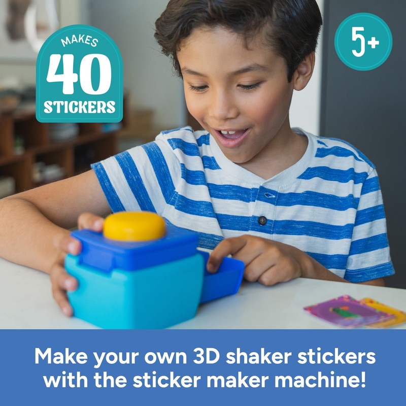 Educational Insights 3D Sticker Maker Kit - Craft Kit for
