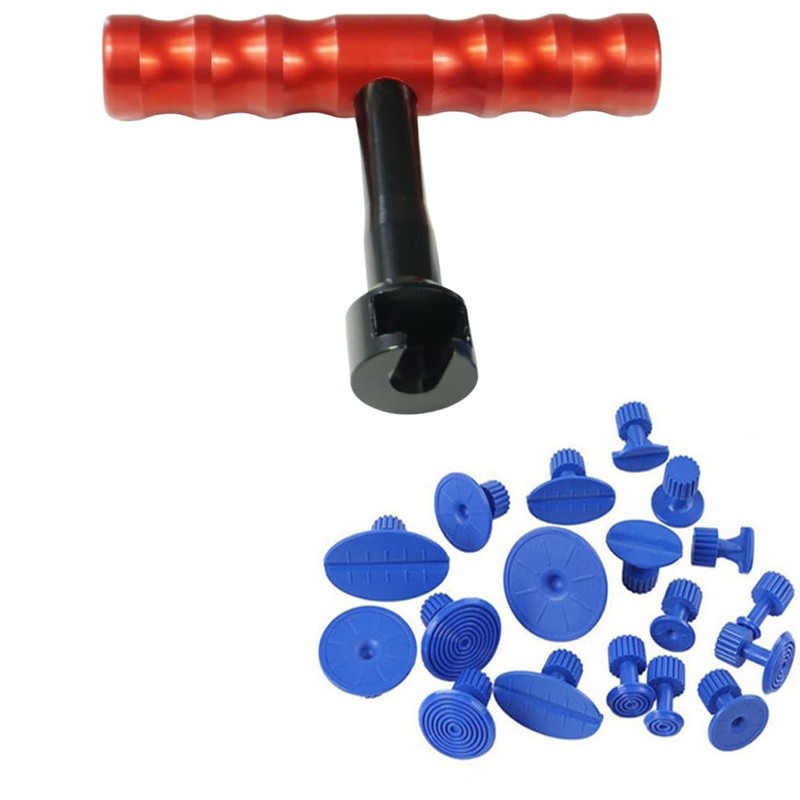 Houshan Paintless Dent Repair Tool Mini Grip Glue Puller T-Handle