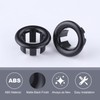 ARCORA 2 Pack Sink Overflow Ring Matte Black Bathroom Kitchen