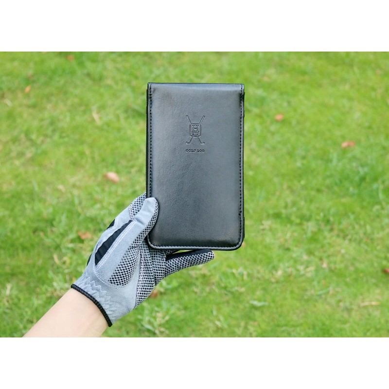Handy Picks Leather Golf Scorecard Holder | Yardage Book Cover