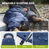 ATEPA Backpacking Sleeping Bag Lightweight, Down Sleeping Bag for Adults