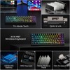 XVX M67 Tri-Mode Mechanical Keyboard With Spider Web IMD-Tech Keycaps,