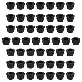 Xhziy- 1/2 inch Snap Sleeve Plastic Grommet Plastic Eyelet Cable Snap Bushing Grommet for Plastic Snap Sleeve for Cable Hose 50pcs