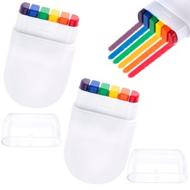 SmallCat 2 Rainbow Face Paint Sticks, Festival Makeup for Face, Body, Women, Men