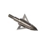 Bowhunting 125 Grain, 3 Blade Broadhead Steel Tips for Archery