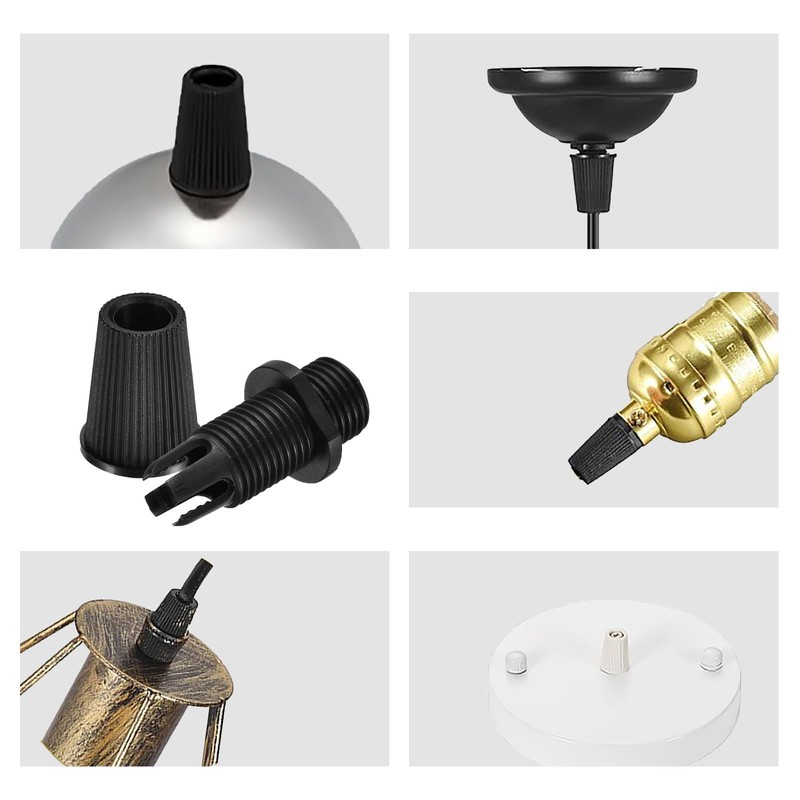 GisWell Pack of 50 strain relief for cables, strain relief