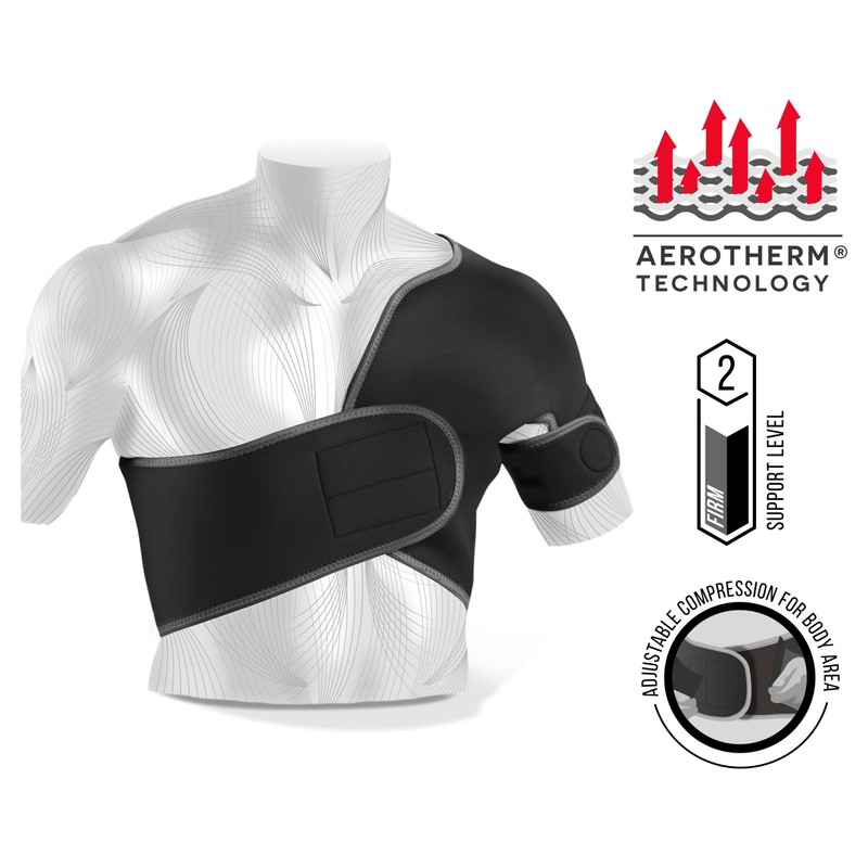 Vulkan Classic Half Left Shoulder Support Medium Shoulder Support for