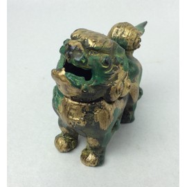 Oda Kowonware Incense Burner Fukutoku Lion (Small) 76-09