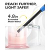 NEON Lighter, Refillable Butane Candle Lighter, 12 Pack Multi-Purpose Reusable