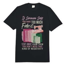 Too Much Fabric Sewing & Quilting Lover Sewer Quilters Comfort Colors Adult Heavyweight T-Shirt