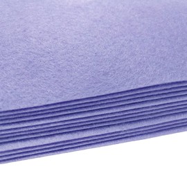 Jtnohx Purple Felt Sheets, Colour Felt Fabric for Crafts, 12 Pieces, 1 mm Thick, 20 x 30 cm, Soft Fabric Square for Crafts, DIY and Sewing Projects