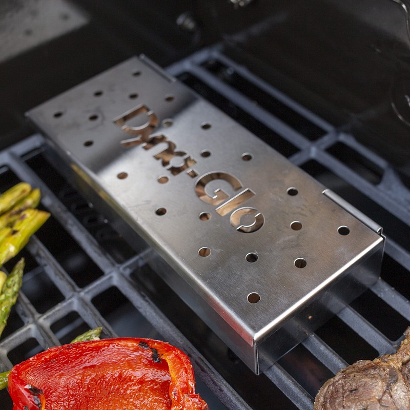 Dyna Glo Hinged Stainless Steel Smoker Box