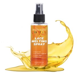 wodemate Lace Melting Spray, Extreme Hold Melting Spray for Glueless Wigs