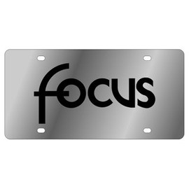 Focus License Plate