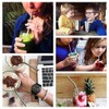 MIXIAO Stainless Steel Drinking Straws, Reusable Metal Drinking Straws with