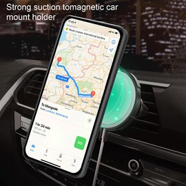 BEEJTUNY Case for Honor 400 Pro 5G, Cover Protective Bumper with Lens Shell, Shockproof Protective Case with 360° Magnetic Holder. Black