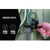 Yellow Jacket 2762, 120-Volt, 15-Amps, 1800-Watts Single Outlet GFCI Adapter,