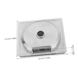 Kisangel 6pcs Coin Twisting Gumball Machine Parts for Easy Installation and Long Term Durability Malls and Entertainment Venues