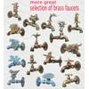 Brass Rabbit Garden Outdoor Faucet - 3/4" Inches Pipe Thread