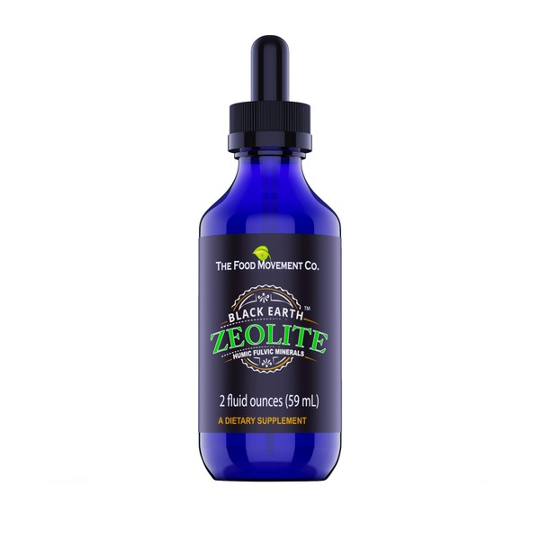 Black Earth Zeolite with Humic Fulvic Acids Trace Minerals for