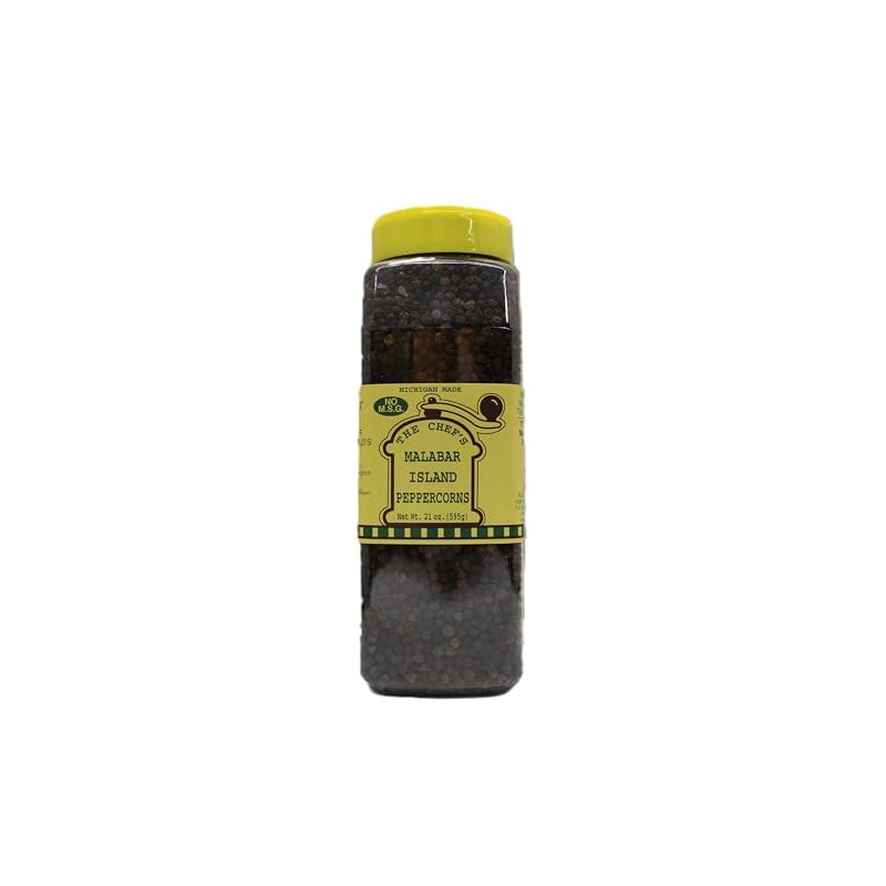 Malabar Island Peppercorns-21 oz-Economy Bottle