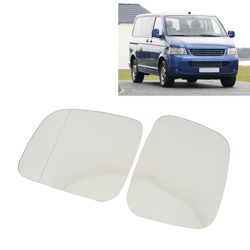 1 Pair Rearview Mirror Heated Glass 7E1857522 Left Right Replacement