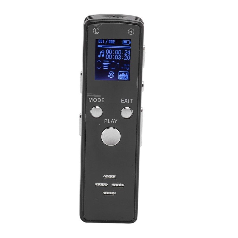 Digital Voice Recorder Noise Reduction 220mAh MP3 Player Recorder Portable