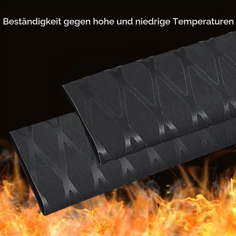 DHWEKU 4 x non-slip, heat-shrinkable motorcycle grip covers, easy to