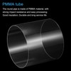 MECCANIXITY Acrylic Pipe Clear Rigid Round Tube 155mm ID 160mm