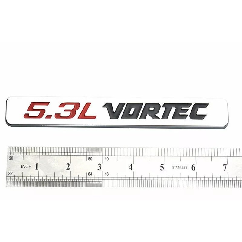 Hood Door Side Emblems Engine 3D Badge Nameplate Decals Fits