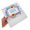 TEHAUX Standing Flip Calendar Desk Calendar 2025 Large Academic Year